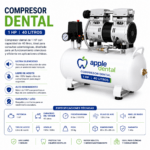 Compresor Dental de 1HP