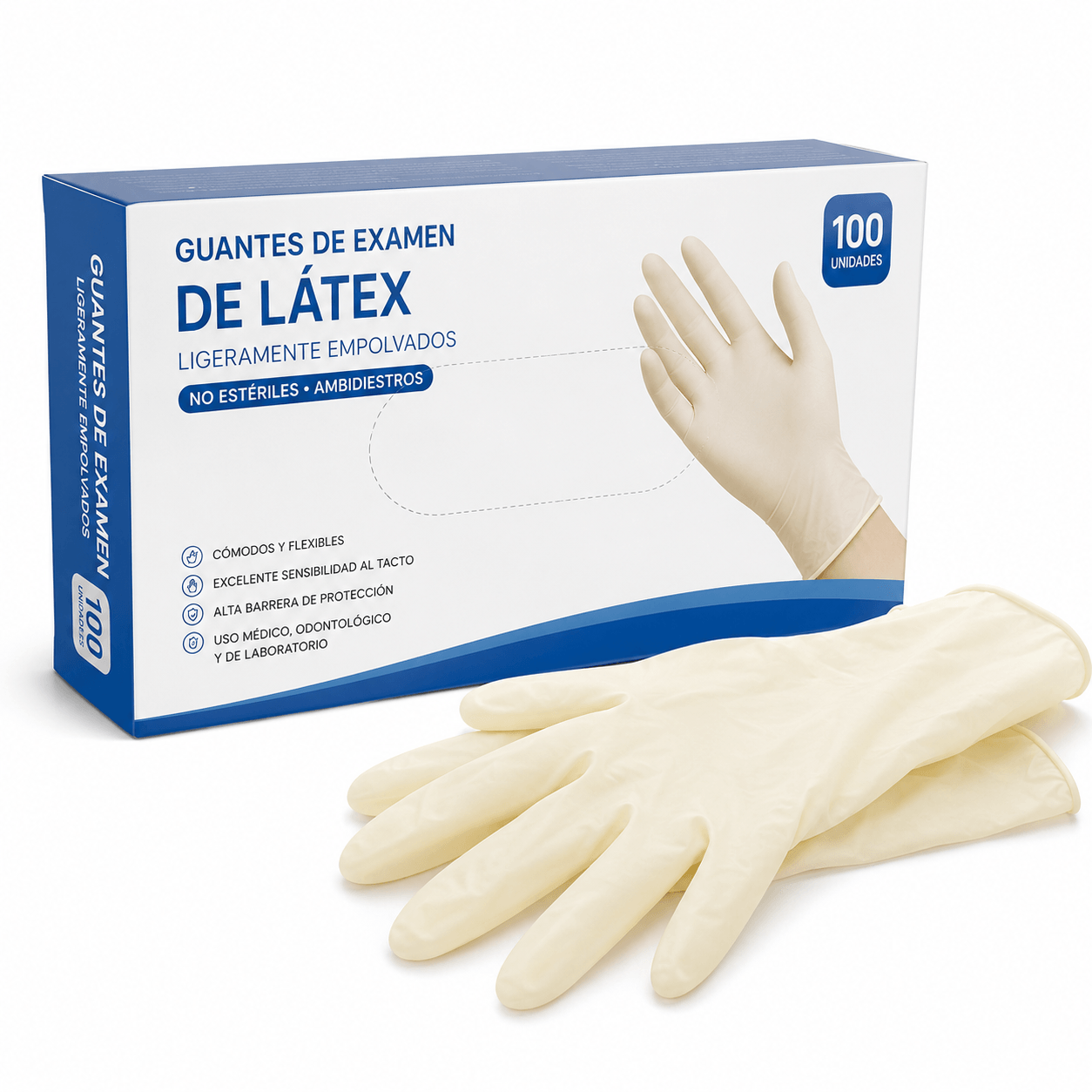 Guantes de Examen de Latex Guantes de Examen de Latex