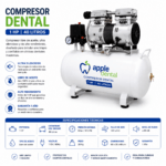 Compresor Dental de 1 HP - Imagen 3