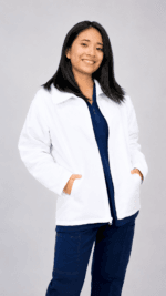 Cardigan Dama color blanco - Imagen 3