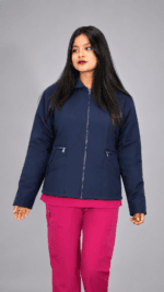Cardigan de mujer azul oscuro Cod 1760 - Imagen 2