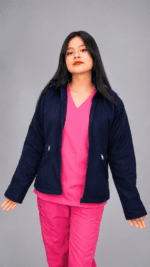 Cardigan de mujer azul oscuro Cod 1760 - Imagen 3