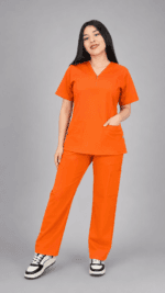 Uniforme Médico Naranja Premium