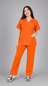 Uniforme Médico Naranja Premium