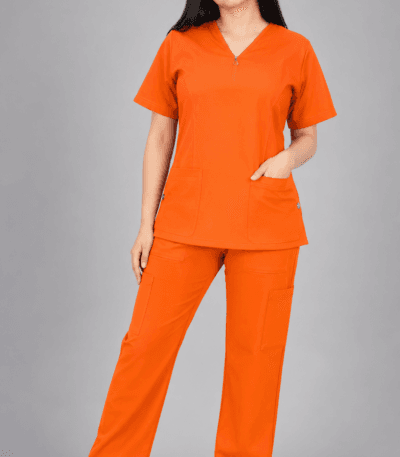 Uniforme Médico Naranja Premium