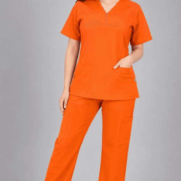 Uniforme Médico Naranja Premium