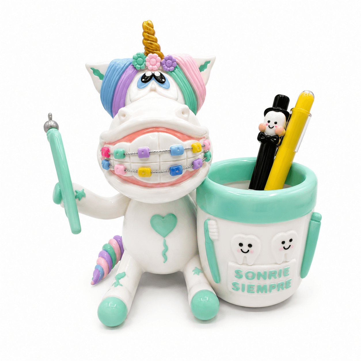 ChatGPT-Image-4-jun-2026-11_47_32-p.m.png Portalápices Dental Unicornio con Brackets - Imagen 1